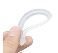 5PCS Fit 19mm-Pipe X 219mm O/D Tri Clamp Ferrule Silicone Sealing Strip Gasket Ring Washer High Pressure(63mm-77.5mm)