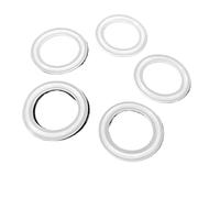 5pcs Fit 38mm Pipe O/D Fit 1.5" Tri Clamp Silicone Sealing Strip Gasket Ring Washer