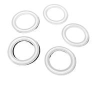 5Pcs Fit 51mm Pipe x 64mm O/D 2" Tri Clamp Ferrule Silicone Sealing Strip Gasket Ring Washer CBQZCHWDKT