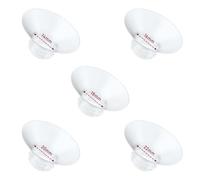 5pcs Flange Insert 14/16/18/20/22mm *1 Compatible with Momcozy M9/M6/M5/S12 Pro/S9 Pro/V1 Pro/V2 Pro Wearable Breast Pump, Replace for Momcozy Pump Flange Insert, BPA Free, OEM, Not Original Parts