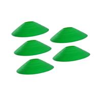 5pcs Flexible Colorful Practice Cones Round Edges Training Cones Polyethylene Texture For Football Coaching And Sports Round Markers Kids