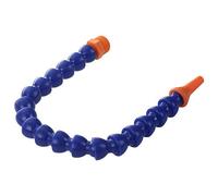 5Pcs Flexible Coolant Pipe Plastic Water Oil 1/4" PT Thread Hose Round Nozzle for Lathe CNC and Water Cooling System (30cm)