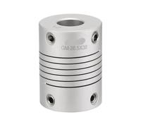 5pcs Flexible Coupling GM-D19*L25 Aluminum Alloy Jaw Shaft 5 Mm(8x6.35)