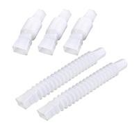 5Pcs Flexible Faucet Extension Tube Replacement Telescopic Extender Hose Water Bucket Easy to Use Flexible