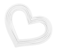 5pcs Floating Plant Barrier Ring for Fish Tank, White Plastic | Circular Decorative Holder, Controls Duckweed Layout and Feeding Area, for Betta Keepers and Hobbyists