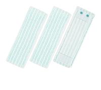 5PCS Floor Wiper Replacement Mop Cloth High-Absorbency Polyester Pad For Wet Dry Cleaning Parts Accessories For Home Office