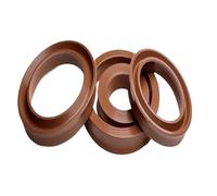 5Pcs Fluoro Rubber Oil Seal Inner Diameter 70mm, Outer Diameter 95mm, Thickness 12mm, Brown, 70x95x12mm
