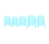 5Pcs Flute Membrane Protector, ABS Traditional Chinese Instrument Accessories DM 01, Multiple Colour Economical Practical Flute Membrane Protector (Blue)