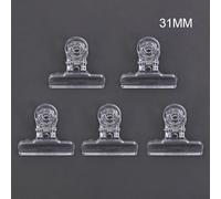 5Pcs Fly Tying Clips for Dubbing and Feather Bending, Strong Grip for Tying Needs (31mm)