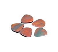 5PCS Focused Practical Guitar Picks Combining Durability Speed Optimization Stylish Aesthetic Resin Texture Flexible Guitar Plectrum