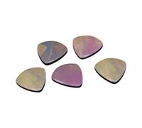 5PCS Focused Practical Guitar Picks Combining Durability Speed Optimization Stylish Aesthetic Resin Texture Ergonomic Pick