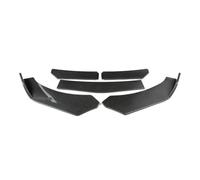 5Pcs For Benz Universal Car Front Bumper Separator Lip Body Kit Duck Diffuser Front Bumper Lip Spoiler