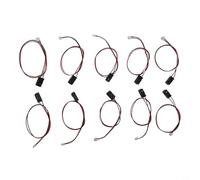 5PCS For IR Break Beam Sensor Module with 3mm LEDs for Arduino DC 3.6-5.5V Photoelectric Switch for Motion Detection and Counting Applications (50CM)