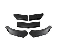 5Pcs For VW Universal Car Front Bumper Separator Body Kit Duck Lip Diffuser Front Bumper Lip Spoiler