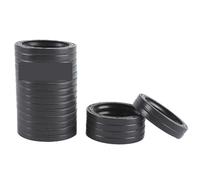 5Pcs Framework Oil Seal ID 30mm OD 37-85mm THK 4-12mm Nitrile Butadiene Rubber Gasket Rings Cover Double Lip with Spring(30x49x10mm)