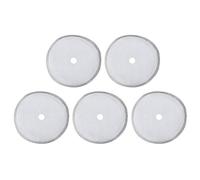 5Pcs French Press Filters 304 Stainless Steel Replacement Screen Reusable Mesh for Coffee Makers Tea Machines(Medium)