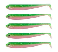 5pcs Freshwater Fishing Lures 9.5cm Soft PVC T Tail Baits Enhance Walleye Charm in Different Water Depths T Tail Freshwater Fishing Baits