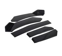 5pcs Front Bumper Lip Body Kit Front Bumper Diffuser Splitter Protector Front Bumper Spoiler Car Styling Kit,Car Model Accessories