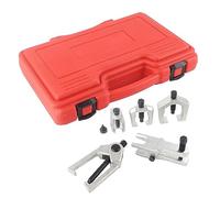 5pcs Front End Suspension Service Arm Ball Joint Tie Rod Separator Puller Set, Car Repairing Tool Kit, High Strength Forged Steel Ball Joint Tie Rod Removal Kit with Heavy Duty Blo