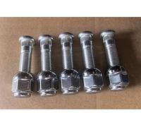 5pcs Front Rear M12x1.5 Wheel Stud Bolts 610-360 with Chrome Lug Nuts 611-075 Replacement for 2007-2025 Honda CR-V & 97-06 CR-V Front