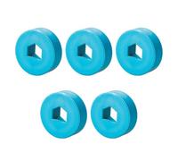 5Pcs Furniture Hinge Spacers Hinge Plug Round Hole Cover for Door Hinges Alignment and Protections Hollow Hole Spacers