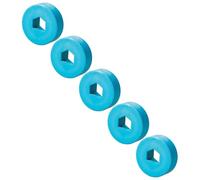 5Pcs Furniture Hinge Spacers Hinge Plug Round Hole Cover for Door Hinges Alignment and Protections Reusable Round Hole Cover