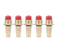 5Pcs G1/2 Adjustable Atomizing Nozzle with Filter Screen