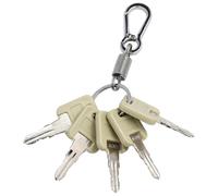 5PCS G391 RV Keys Universal Camper Trailer Keys Compatible with Glo-bal Link Fastec, Bauer, Lippert Components RV Standard Baggage Door Locks