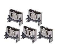 5Pcs Game Console, Port Interface Connector Replacement SLIM HDMI HDMI Socket Kit for SLIM PRO