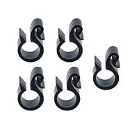 5Pcs Garden Hose Clamps with Hooks, Adjustable Mounting Clips for Multi-Size Tubing in Farm & Backyard Irrigation Garden Hose Buckles Hook
