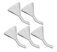 5pcs Glass Oil Lamp Funnel for Spill-free Kerosene Refilling