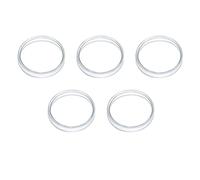 5pcs Glass Petri Dishes for Laboratory and School Experiment Use