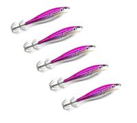 5pcs Glow Squid Hook Squid Hook Fishing Bait Evil Bait Salt Fishing Enthusiast