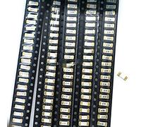 5PCS Gold Pin 1808 125V 0451 SMD Fast Blow Fuse 0.5A 0.75A 1A 2A 3A 4A 5A 6.3A 8A 10A 12A 15A 500MA 750MA 0451 Ultra-Rapid fuses Fuse Protected circuits (Size : 5A)