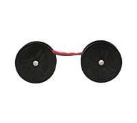 5pcs Gr24 Typewriter Ribbon Twin Spool for Gr41 Gr42 Gr51 Star 1231p Ep102 Printer No Fading