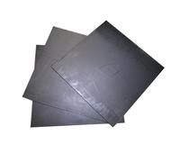 5pcs Graphite Foil Gaskets Thermal Management Sheet, Flexible Graphite Plates for Electronic Devices(0.4x500x500mm)