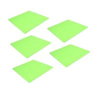 5pcs Green Felt Acoustic Wall Panels for Music Rooms | Easy Installation, Sound Insulation Treatment, Versatile Set for Dance Rooms, Practical Panel Board