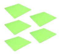 5pcs Green Felt Soundproofing Panel for Dance and Music Rooms | Fashionable Versatile Style, Self Adhesive Installation, Sound Insulation Support, Sturdy Felt Material