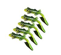 5pcs Green Lizards Silicone Baits 7.5cm Swimbait Artificial Simulated Salamander Floating Lures Fishing Tackle Lizards Soft Lure Silicone