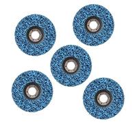 5Pcs Grinding Wheels Stripping Discs Remover Wheel Remove Paint Aggressive Grinding for Angle Grinders (115 * 14 * 22 Hole Blue Gold)