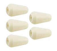 5Pcs Guitar Pickup Selector Tips 3/5 Way Toggle Knobs Tips Caps 4mm Guitar Accessories 3.7mm Guitar Tip Metal/wood Screw On