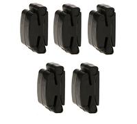 5pcs Guitar Rubber String Picks Plectrum Holder Clamp Clip