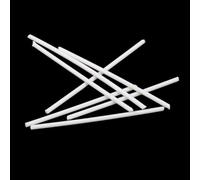 5pcs Guitar Side Position Markers for Fretboard Side Inlay Application on Six String and Seven String Guitars (White)