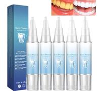 5PCS Gum Repair Gel Treatment,Gum Shield Gel,Teeth Repair ge/l,Oral Care for Teeth Pen,Teeth Whitening Essence Pen,Revitalizes G/ums for Tee/th,Instant Tee/th Treatment Essence Pe/n