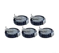 5pcs H-type Supercapacitor 5.5v For Rapid Charge Electronic Component For Various Featuring High Power Density Up To 5000wkg And Extended Lifespan Of 500000 Cycles In Extreme Temperatures(1.0F)