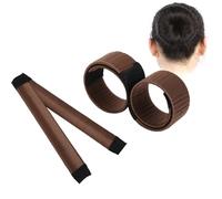 5pcs Hair Styling Donut Maker, Former Shaper Roll Updo Styler Clip Twist Curler Accessories