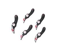 5PCS Halloween Hair Clip Scary Axes Daggers Cleaver Scissors Shapes Acrylic Resin Accessories For Costume Parties