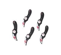 5PCS Halloween Hair Clip Scary Axes Daggers Cleaver Scissors Shapes Acrylic Resin Accessories for Costume Parties Unisex Halloween Hair Accessories Scary Shapes