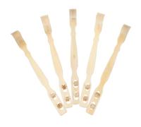 5pcs Handheld Back Scratcher Claw Bamboo Massaging Tool for Itching