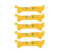 5PCS Hanging Bubble Line Level, Clear Anti Drop String Level Mini Spirit Measuring Layout Tools for Building Trades Engineering Surveying